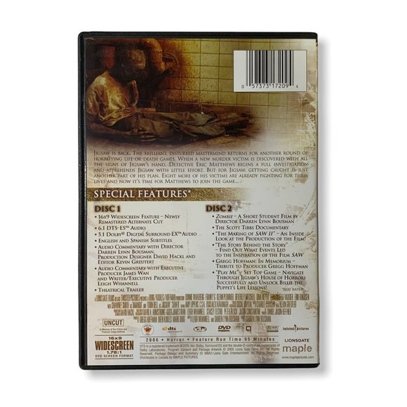 🍁2/$30🍁Horror 5-Pack DVD - 4 SEALED - Picture 6 of 15